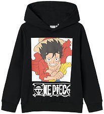 Name It Hettupeysa - Noos - NkmJeph Onepiece - Svart M. Prentað