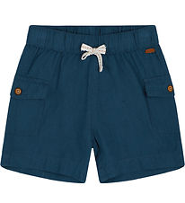 Hust and Claire Shorts - Cotton/Linen - Hakon - Blue Moon