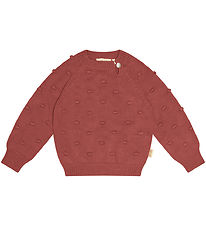 Petit Piao Blouse - Knitted - Berry Dust