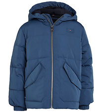 Tommy Hilfiger Steppjacke - Monotypie - Ägäis Sea