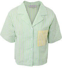 Hound Skyrta - Stripe - Power Green
