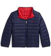 Polo Ralph Lauren Steppjacke - Umkehrbar - Navy/Rot