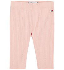 Tommy Hilfiger Leggings - Flower Pointelle - Soft Rose