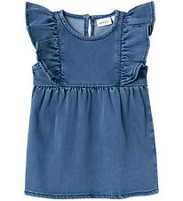 Name It Jurk - NbfLotus - Medium+ Blue Denim