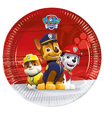 Decorata Party Pappaplötur - 8 Pakki - 19,5 cm - Paw Patrol Lesi
