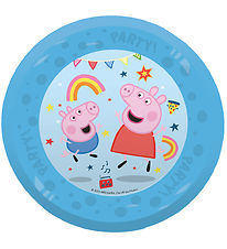 Decorata Party Plastplötur - 4 Pakki - 21 cm - Peppa Pig Mes