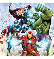 Decorata Party Servíettur - 20 pakki - 33x33 cm - Avengers Infin