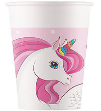 Decorata Party Pappakús - 8 Pakki - 200 ml - Unicorn Rainbow Lit