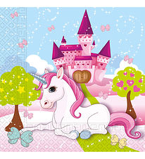 Decorata Party Servíettur - 20 pakki - 33x33 cm - Unicorn