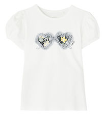 Name It Stuttermabolur - NmfPflorida - Bright White
