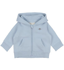 GANT Cardigan - Shield - Frisch Blue