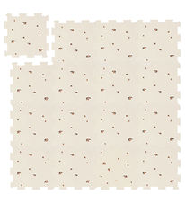 Konges Sløjd Play Mat - 16 pcs - 29x29 cm - Lemon