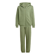 adidas Performance Sweat Set - J SZN GFX TS - Green
