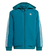 adidas Originals Puffer Jacket - Petrol w. White