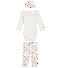Tommy Hilfiger GeschenkBox - Body L/æ/Hosen/Mütze - White Flower