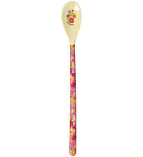 Rice Spoon - Melamine - Latte - Red/Swedish Flower
