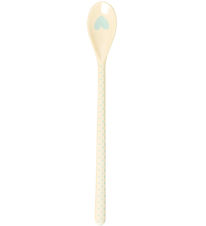 Rice Spoon - Melamine - Latte - Mint/Favorite Hearts