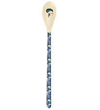 Rice Spoon - Melamine - Latte - Blue/Swan Lake