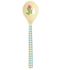 Rice Spoon - Melamine - Tea - Blue/Ravishing Radish