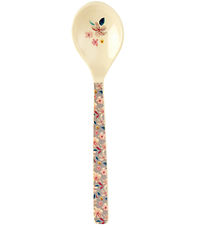 Rice Spoon - Melamine - Tea - Sand/Small Sandy Flower