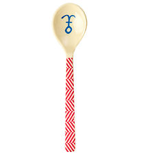 Rice Spoon - Melamine - Tea - Red/Anchor