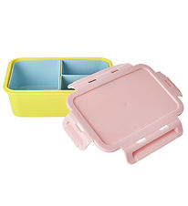 Rice Lunchbox - 3 Rooms - 1100 mL - Light Yellow