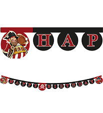 Decorata Party Happy Afmæli Banner - Ísland Pirates