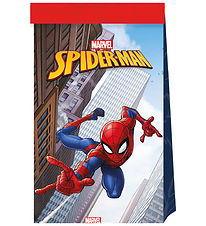 Decorata Party Candy Bags - 4-Pack - Spider-Man Crime Fighter