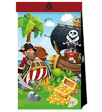 Decorata Party Nammipokar - 4 Pakki - Ísland Pirates