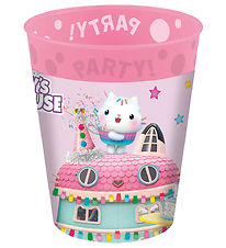Decorata Party Plastic cups - 4-Pack - 250 mL - Gabby's Dollhous