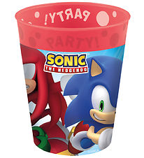 Decorata Party Plastbollar - 4 Pakki - 250 ml - Sonic Speed