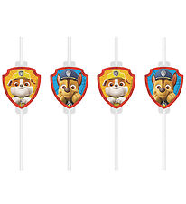 Decorata Party sogrör - 4 Pakki - Paw Patrol Björgunarhetjur