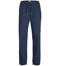 Jack & Jones Trousers - JpstGordon - Navy Blazer