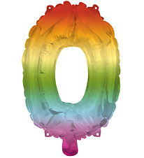 Decorata Party Þynnublöðru - 95 cm - Nei 0 - Rainbow