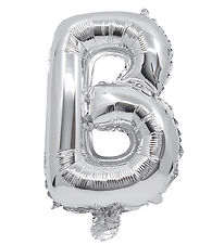 Decorata Party Þynnublöðru - 34 cm - B - Silfur