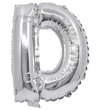 Decorata Party Þynnublöðru - 32 cm - D - Silfur