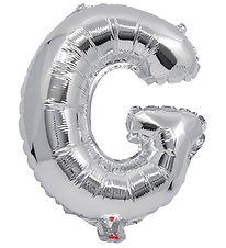 Decorata Party Þynnublöðru - 33 cm - G - Silfur