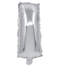 Decorata Party Þynnublöðru - 33 cm - I - Silfur