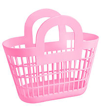 Sun Jellies Basket - 17x30x33 cm - Rosie - Bubblegum Pink