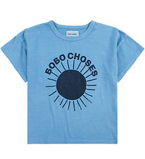 Bobo Choses Stuttermabolur - Light Blue
