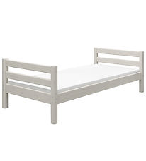 Flexa Einzelbett - Classic+ - Weiß pigmentiert