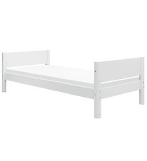 Flexa Einzelbett - White - 210 x 101 x 66,5 cm - Weiß