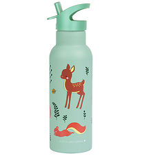 A Little Lovely Company Water Bottle - 500 mL - Forest Friends