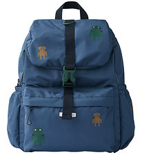 Liewood Bakpoki - Christine - 14 L - Robots/Indigo Blue