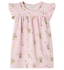 Name It Dress - NbfHejse - Parfait Pink w. Rabbits