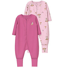 Name It Nightsuit - NbfNightsuit - 2-Pack - Ibis Rose