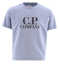 C.P. Company Stuttermabolur - Flint Stone M. Svart