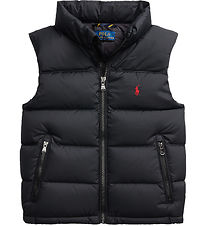 Polo Ralph Lauren Donsvest - Elektrisch Cap - Zwart