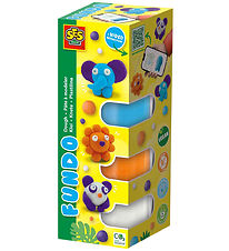 SES Creative Leir - 3x90gr/1x40g - FunDo villt dýr