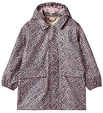 Wheat Rain Jacket - Finley - Long - Rainy Flowers